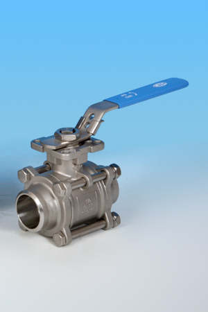 Kingdom KV-L31 ISO Direct Mounting Butt Welded End Ball Valve