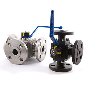 Starline 3-Way & 4-Way High Performance Threaded Ball Valve - Ball Valves