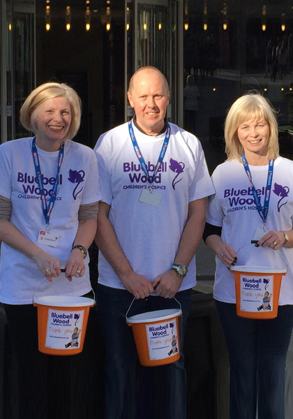 Fundraising for Bluebell Wood Children's Hospice