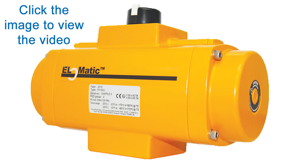 EL-O-Matic F-Series Pneumatic Actuators Video In The Spotlight