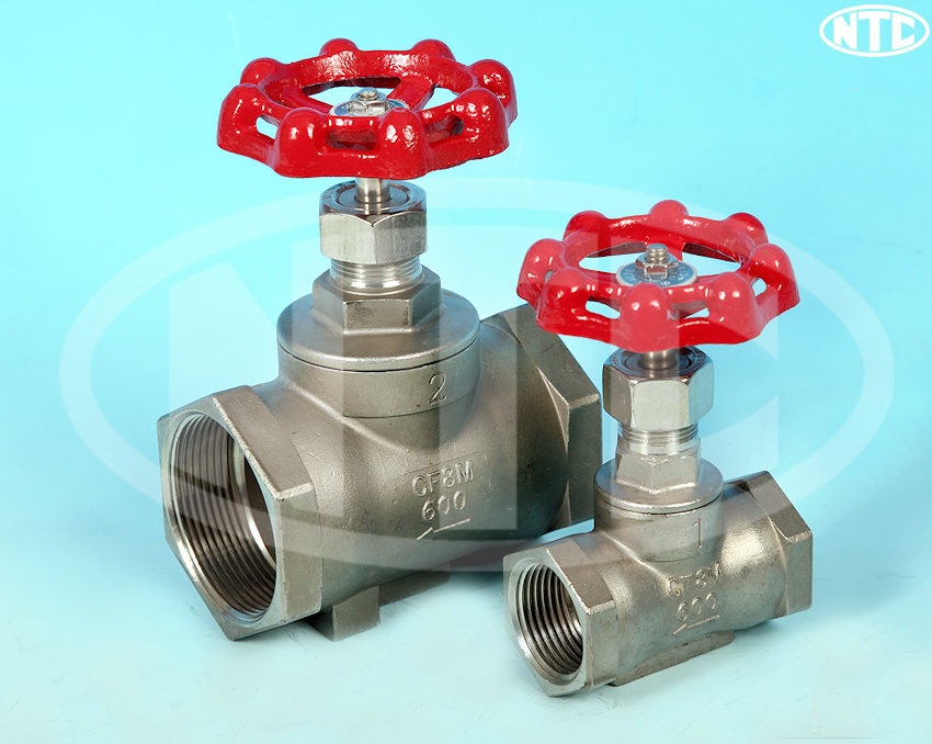 ETG-GT1 Threaded PN40 Stainless Steel Wedge Gate Valve