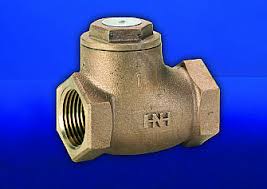 Hattersley 3047 Threaded PN25 Bronze Swing Check Valve with NBR Seat