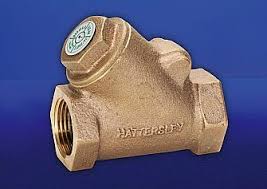 Hattersley 48 Threaded PN32 Bronze Oblique Swing Check Valve