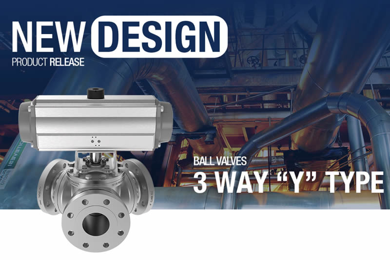 New 3 Way 120º Ball Valve Design From Pekos