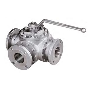 Pekos 3&4 Way DIN/ANSI Flanged Full Bore Ball Valve