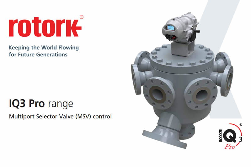 Rotork Expands IQ3 Pro Range with Multiport Selector Valve Control
