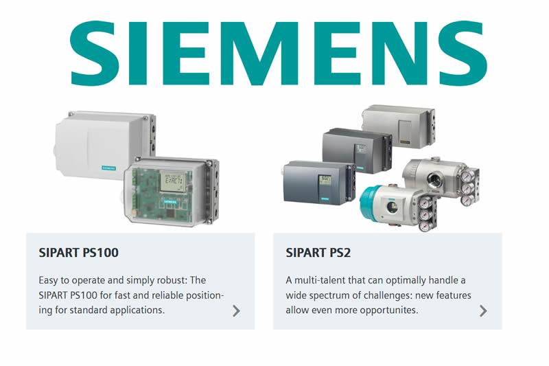 Siemens Positioners - One Family That Masters Everything